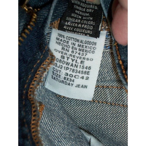Ralph Lauren Polo Saturday Jeans 8 Classic Fit Straight Leg 29 x 32 1/2 - Picture 9 of 9